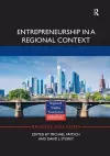 Entrepreneurship in a Regional Context cover