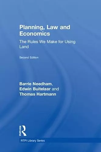 Planning, Law and Economics cover