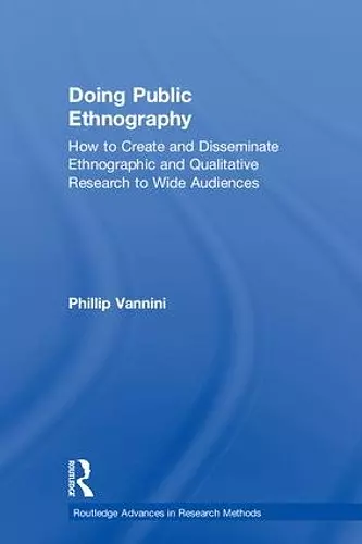 Doing Public Ethnography cover