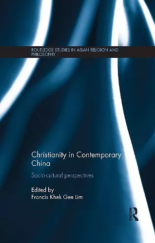 Christianity in Contemporary China cover