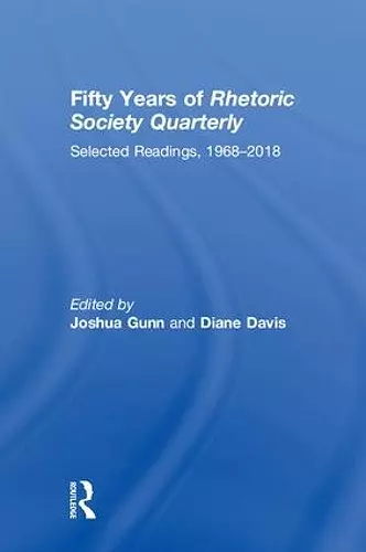 Fifty Years of Rhetoric Society Quarterly cover