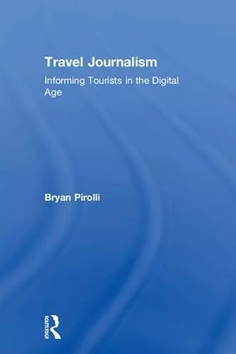 Travel Journalism cover