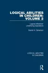 Logical Abilities in Children: Volume 2 cover