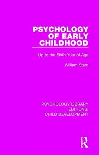 Psychology of Early Childhood cover