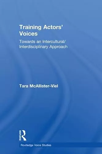 Training Actors' Voices cover