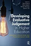 Developing Evaluative Judgement in Higher Education cover