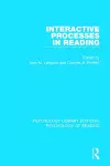 Interactive Processes in Reading cover