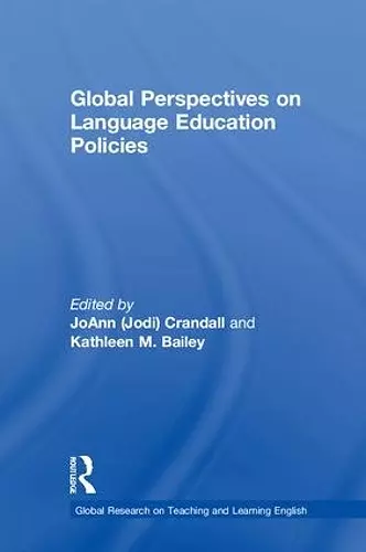 Global Perspectives on Language Education Policies cover