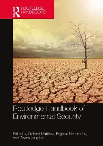 Routledge Handbook of Environmental Security cover