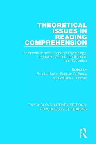 Theoretical Issues in Reading Comprehension cover