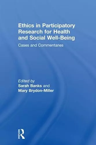 Ethics in Participatory Research for Health and Social Well-Being cover