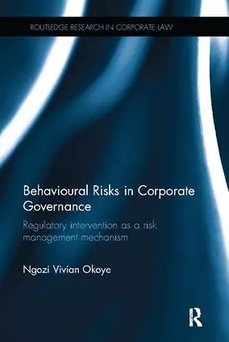 Behavioural Risks in Corporate Governance cover