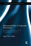 Behavioural Risks in Corporate Governance cover