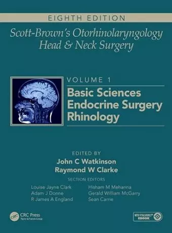 Scott-Brown's Otorhinolaryngology and Head and Neck Surgery cover