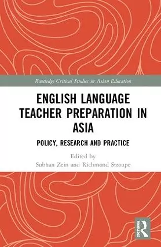 English Language Teacher Preparation in Asia cover