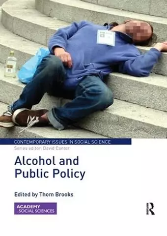 Alcohol and Public Policy cover