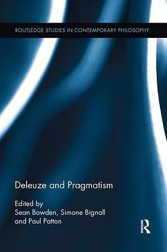 Deleuze and Pragmatism cover