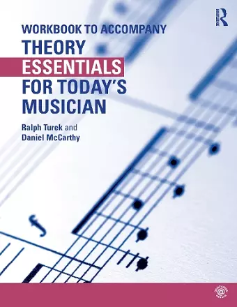 Theory Essentials for Today's Musician (Workbook) cover