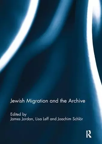 Jewish Migration and the Archive cover