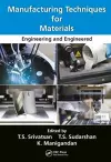 Manufacturing Techniques for Materials cover