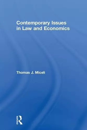 Contemporary Issues in Law and Economics cover