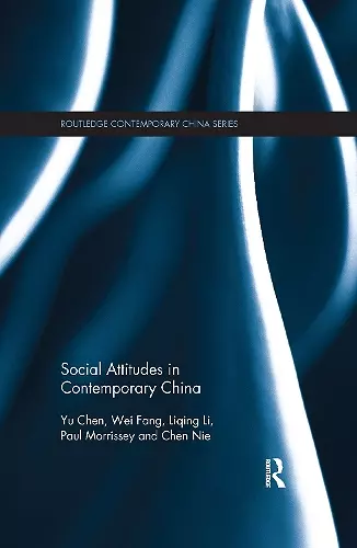 Social Attitudes in Contemporary China cover