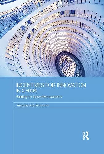 Incentives for Innovation in China cover