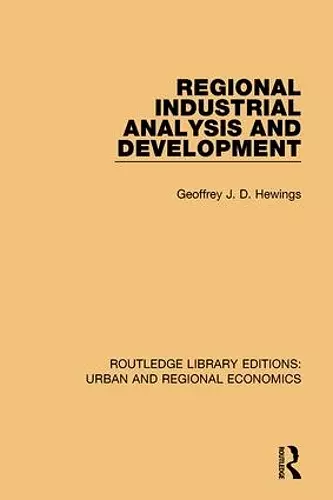 Regional Industrial Analysis and Development cover