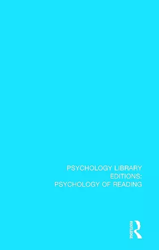 Psychophysiological Aspects of Reading and Learning cover