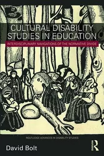 Cultural Disability Studies in Education cover