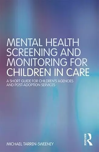 Mental Health Screening and Monitoring for Children in Care cover