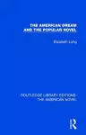 The American Dream and the Popular Novel cover