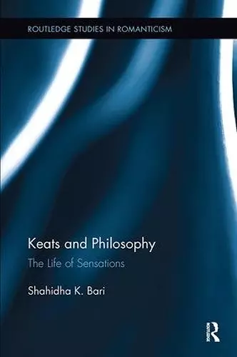 Keats and Philosophy cover