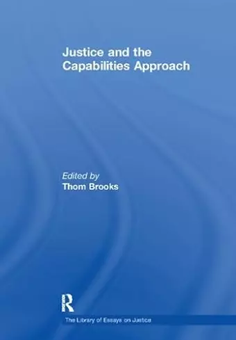 Justice and the Capabilities Approach cover