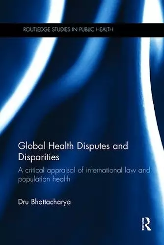 Global Health Disputes and Disparities cover