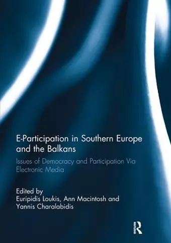 E-Participation in Southern Europe and the Balkans cover