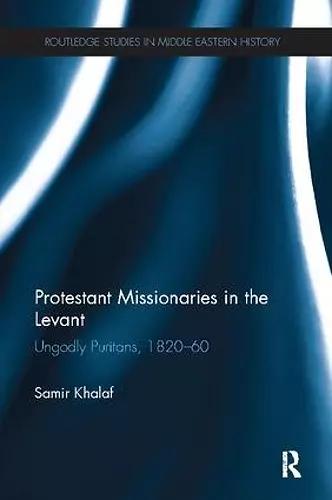 Protestant Missionaries in the Levant cover