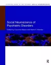 Social Neuroscience of Psychiatric Disorders cover