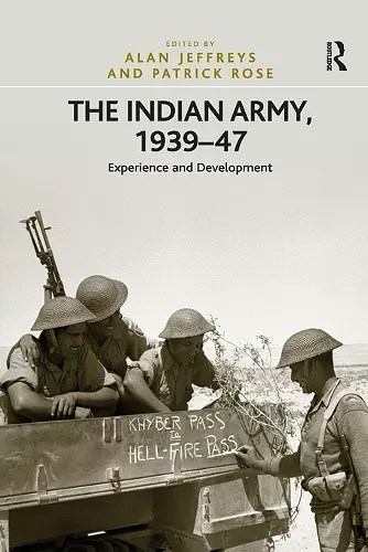 The Indian Army, 1939–47 cover