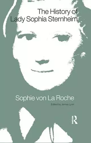 The History of Lady Sophia Sternheim cover