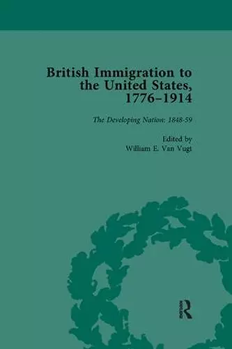 British Immigration to the United States, 1776–1914, Volume 3 cover