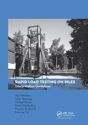 Rapid Load Testing on Piles cover