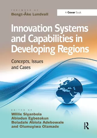 Innovation Systems and Capabilities in Developing Regions cover