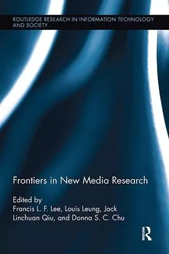 Frontiers in New Media Research cover