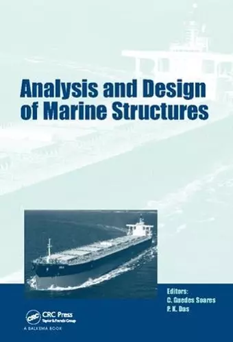 Analysis and Design of Marine Structures cover