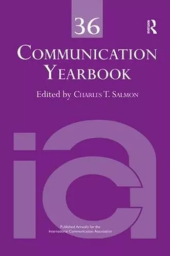 Communication Yearbook 36 cover