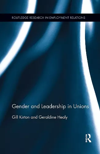 Gender and Leadership in Unions cover