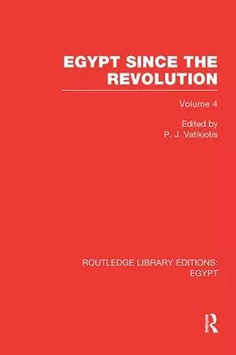 Egypt Since the Revolution (RLE Egypt) cover