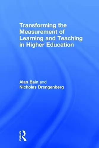 Transforming the Measurement of Learning and Teaching in Higher Education cover