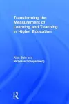 Transforming the Measurement of Learning and Teaching in Higher Education cover